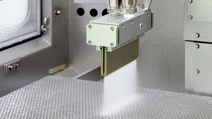Wet Blasting Principle, Wide-Angle Gun, Abrasive