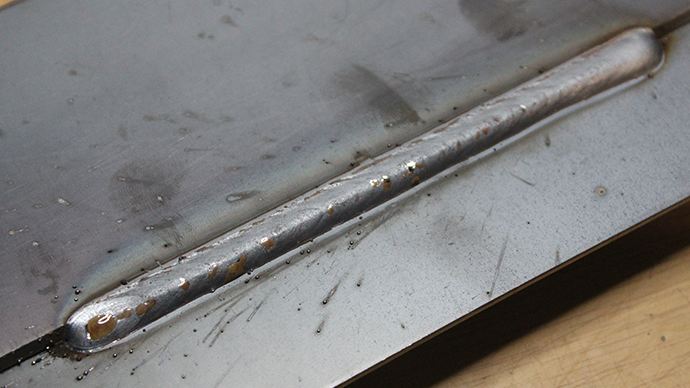 Mixing gas and no plated wire
