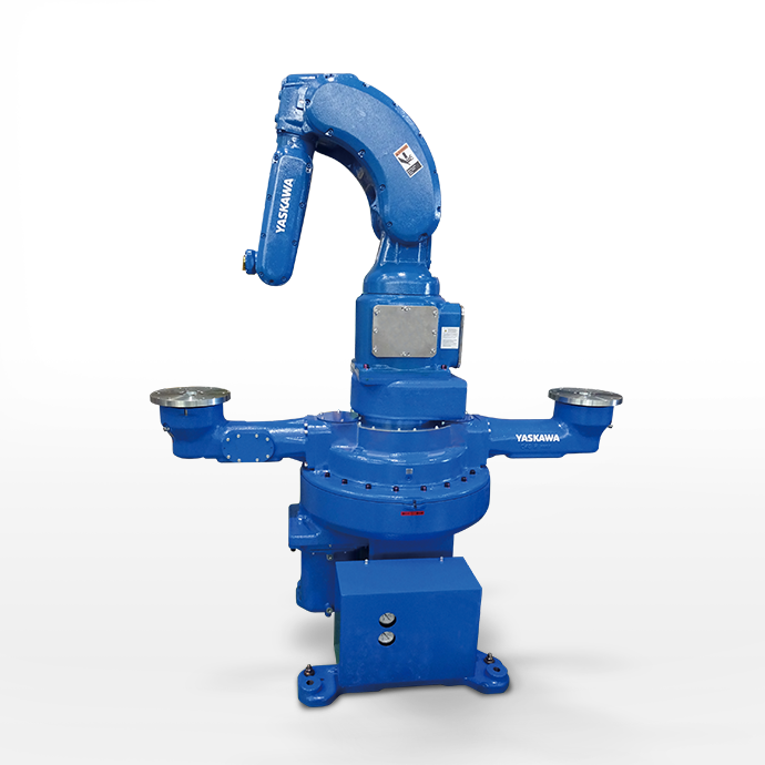 塗装ロボット＋回転装置